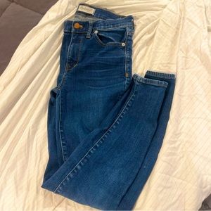 Madewell High Rise Skinny Jean- size 27